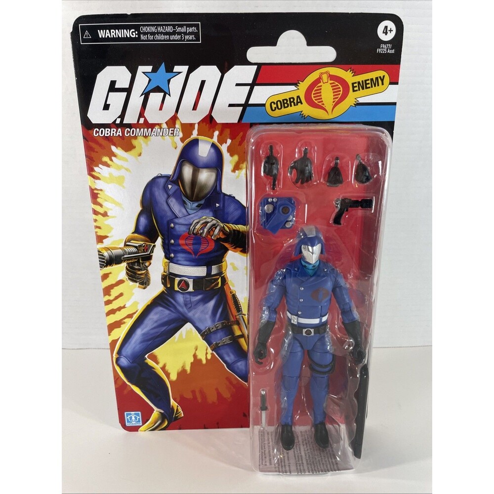 Cobra Commander GI Joe Classified Series Retro Carded 6" Figure Hasbro 2024 New